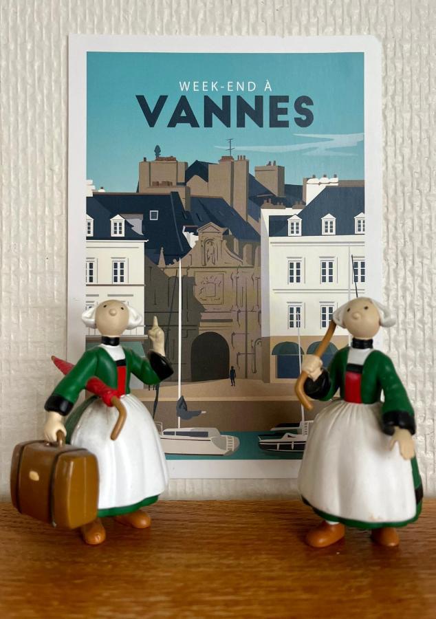 Bienvenue A Indra Apartment Vannes Bagian luar foto